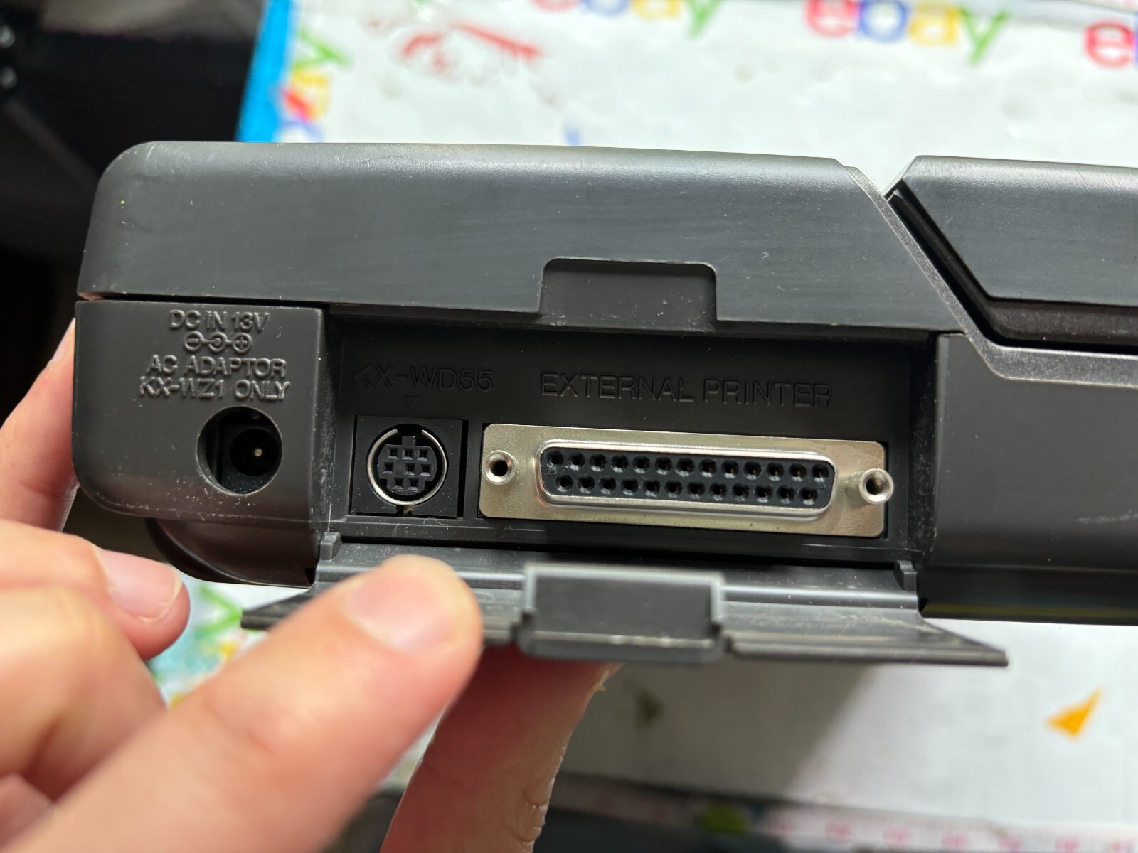 Panasonic Laptop Word Processor KX-WL50 Tested No Power Cable