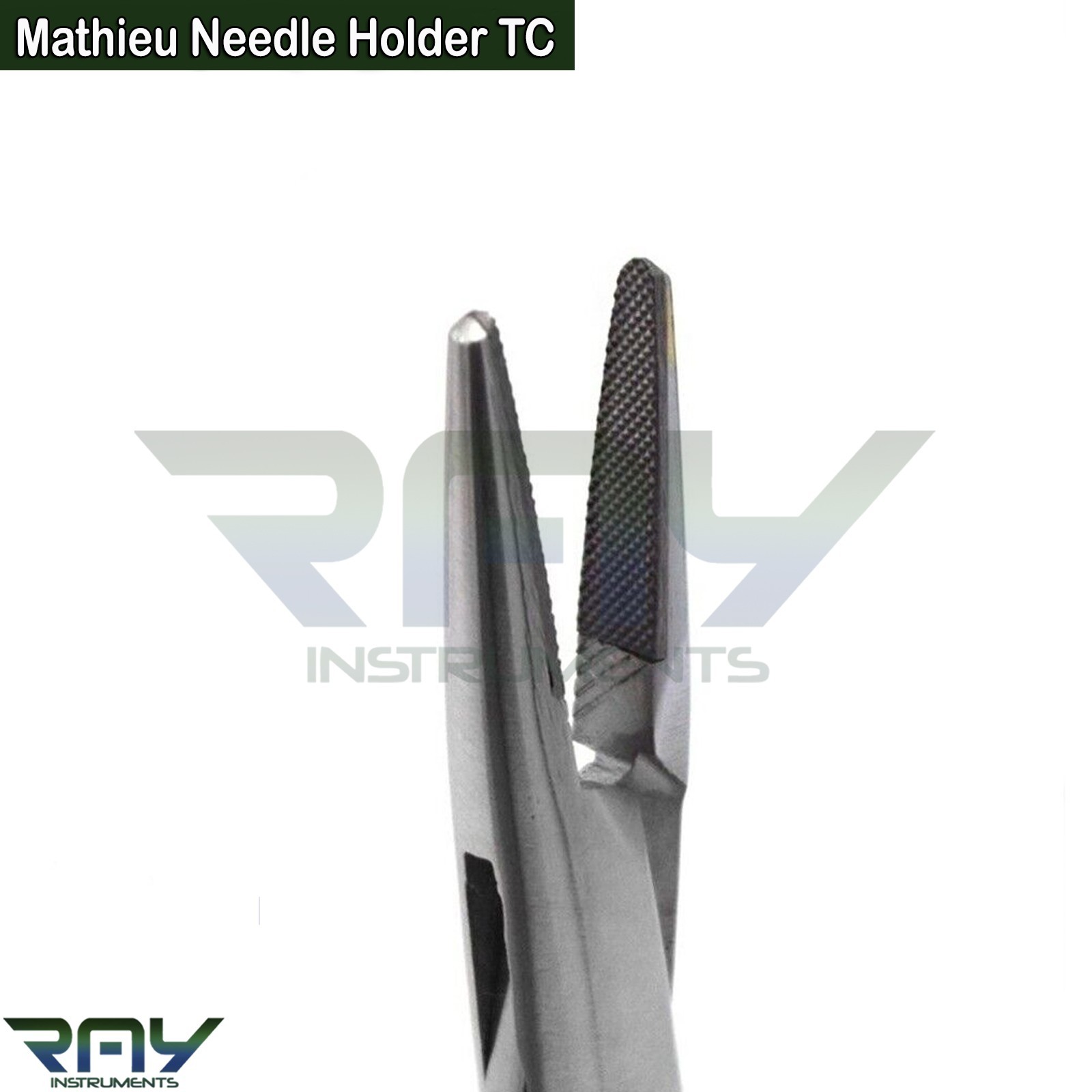 3 Pcs Dental Ligature Mathieu Needle Holder TC 14cm Orthodontic Suture Forceps