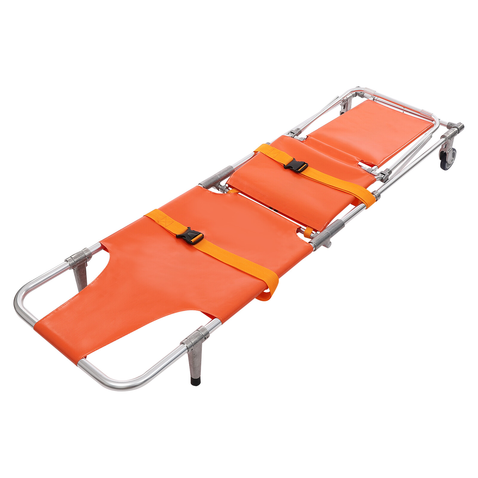 Emergency Rescue Stair Stretcher Chair Foldable Chair Stretcher W/ 2 Wheels