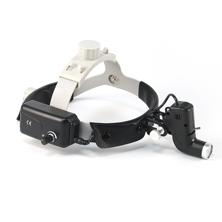 5W LED Dental Medical Head Light ENT Specific Black with Aluminum Box US STOCK