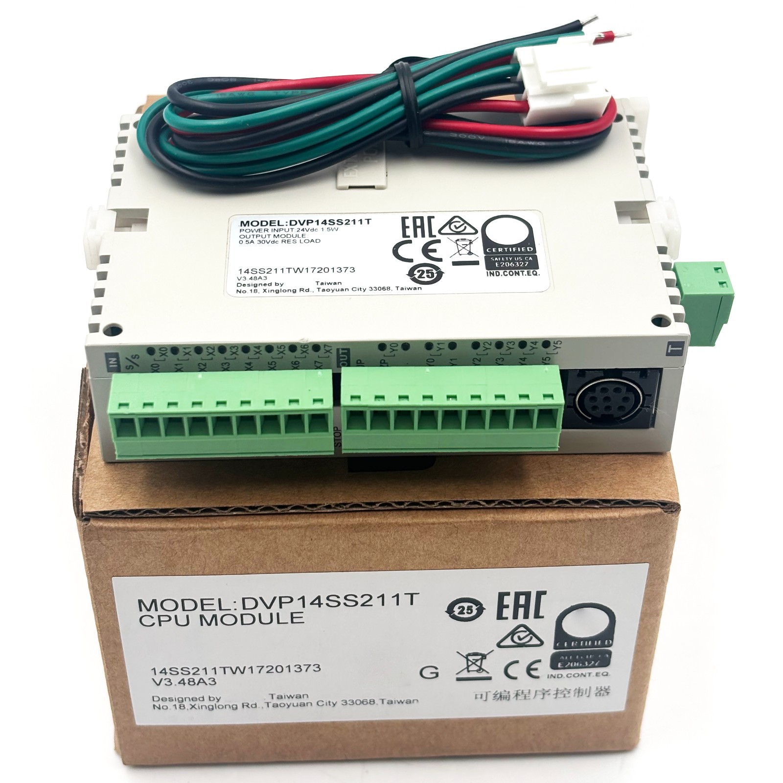 NEW Delta DVP14SS211T DVP-14SS211T Programmable controller SS series Module