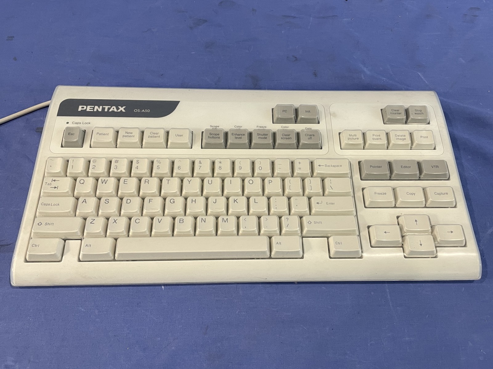 Pentax OS-A50 Endoscopy Video Processor Medical Keyboard