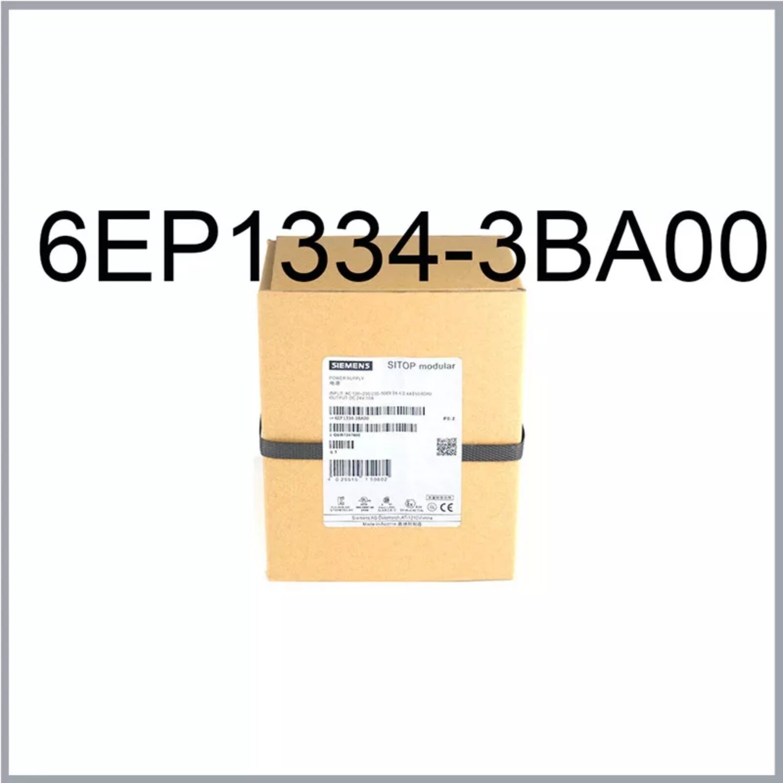 New Siemens SITOP PSU100S DC 24V/10A POWER SUPPLY 6EP1334-3BA00 6EP13343BA00