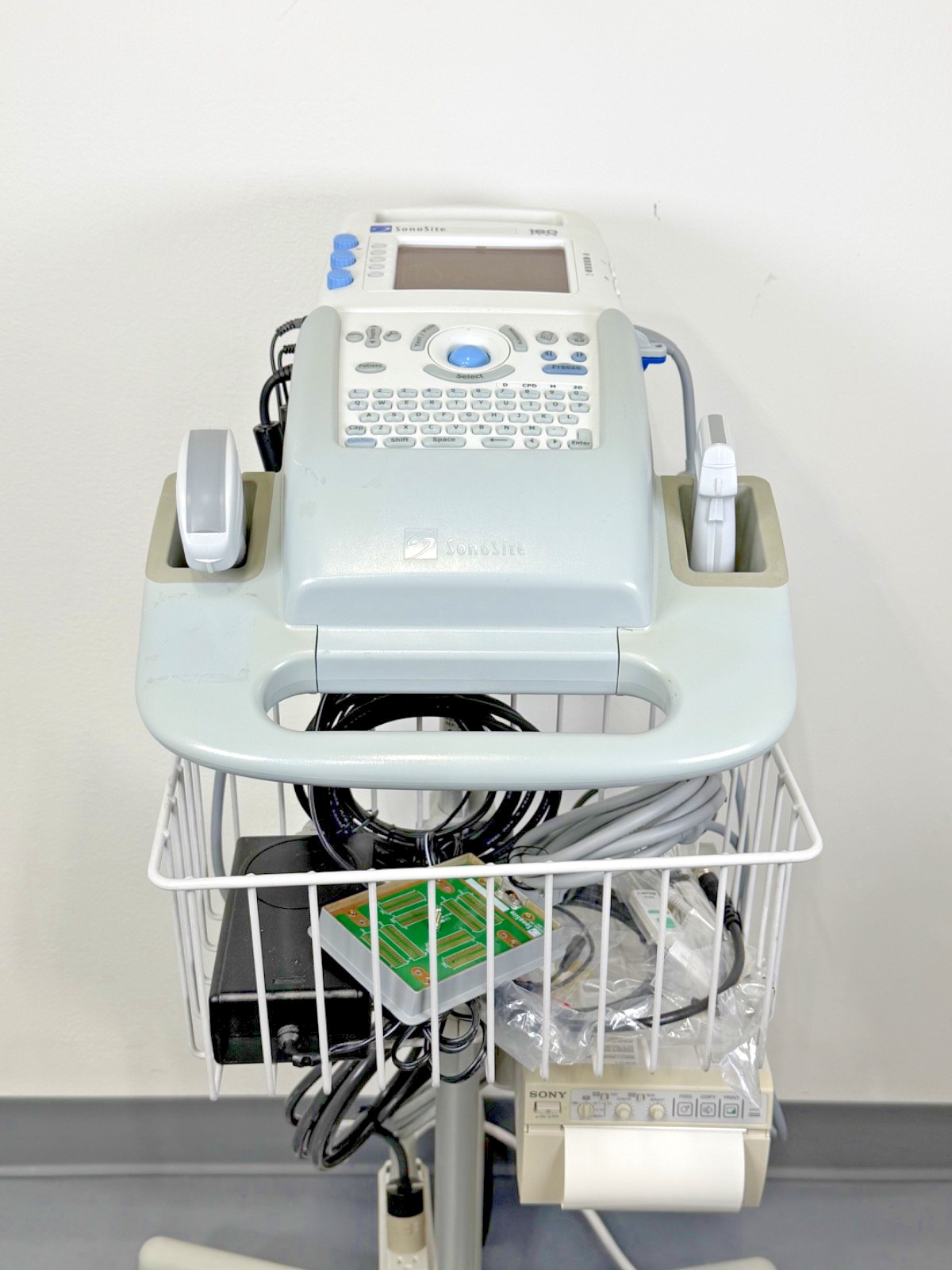 Sonosite 180 Plus Portable Ultrasound Machine w 2 probes