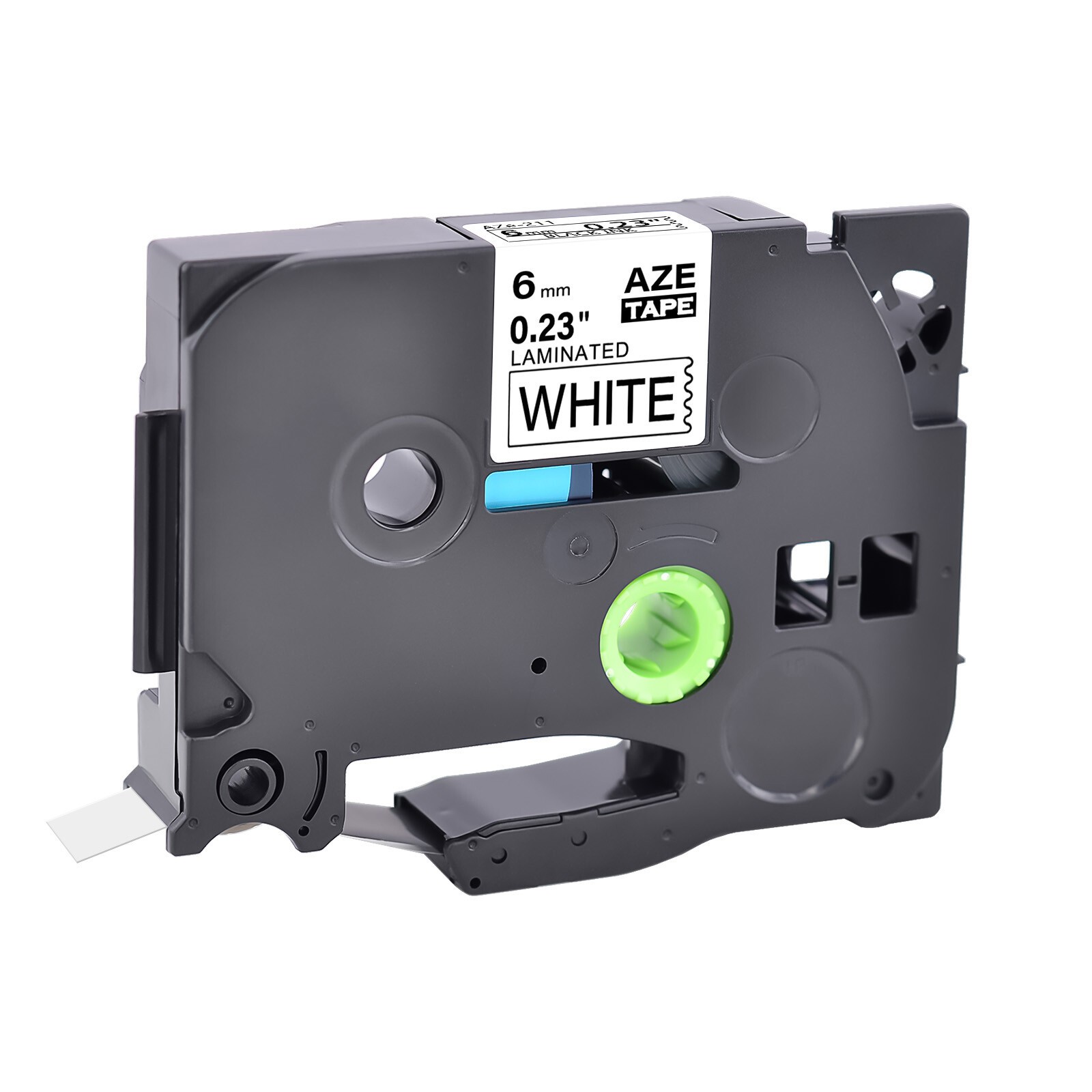 10x TZe-515 TZE 515 White on Blue 6mm Label Tape Fit For Brother PT-D200SA