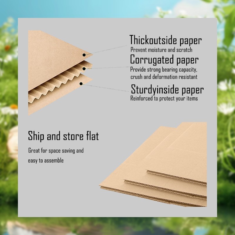 10-30 Pack Shipping Box, 12x10x4, Cardboard Box for Small Business | Shipping