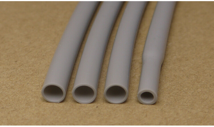 1.7:1 Silicone Rubber Heat Shrinkable Tube 0.8mm-30mm Flexible Wire Soft Sleeve