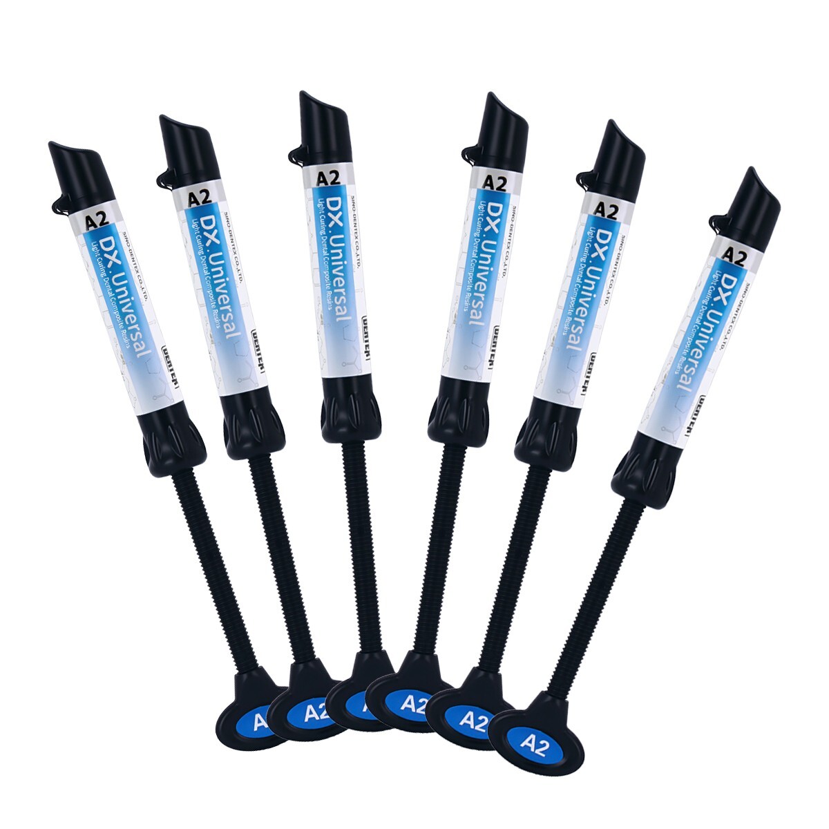 Dentex Dental Universal A1 A2 A3 A3.5 B1 B2 Recambio de Resina Compuesta de Foto
