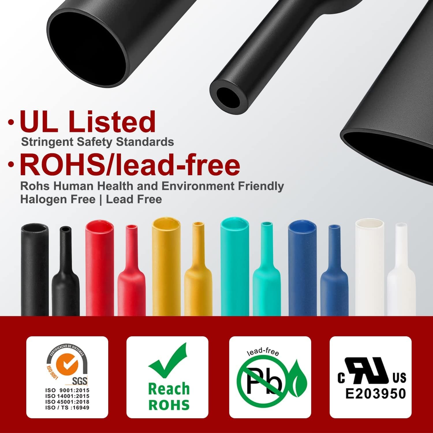 3 to 1 Ratio 2 Inch 50mm Heat Shrink Tubing Marine Grade Waterpro Color: Green