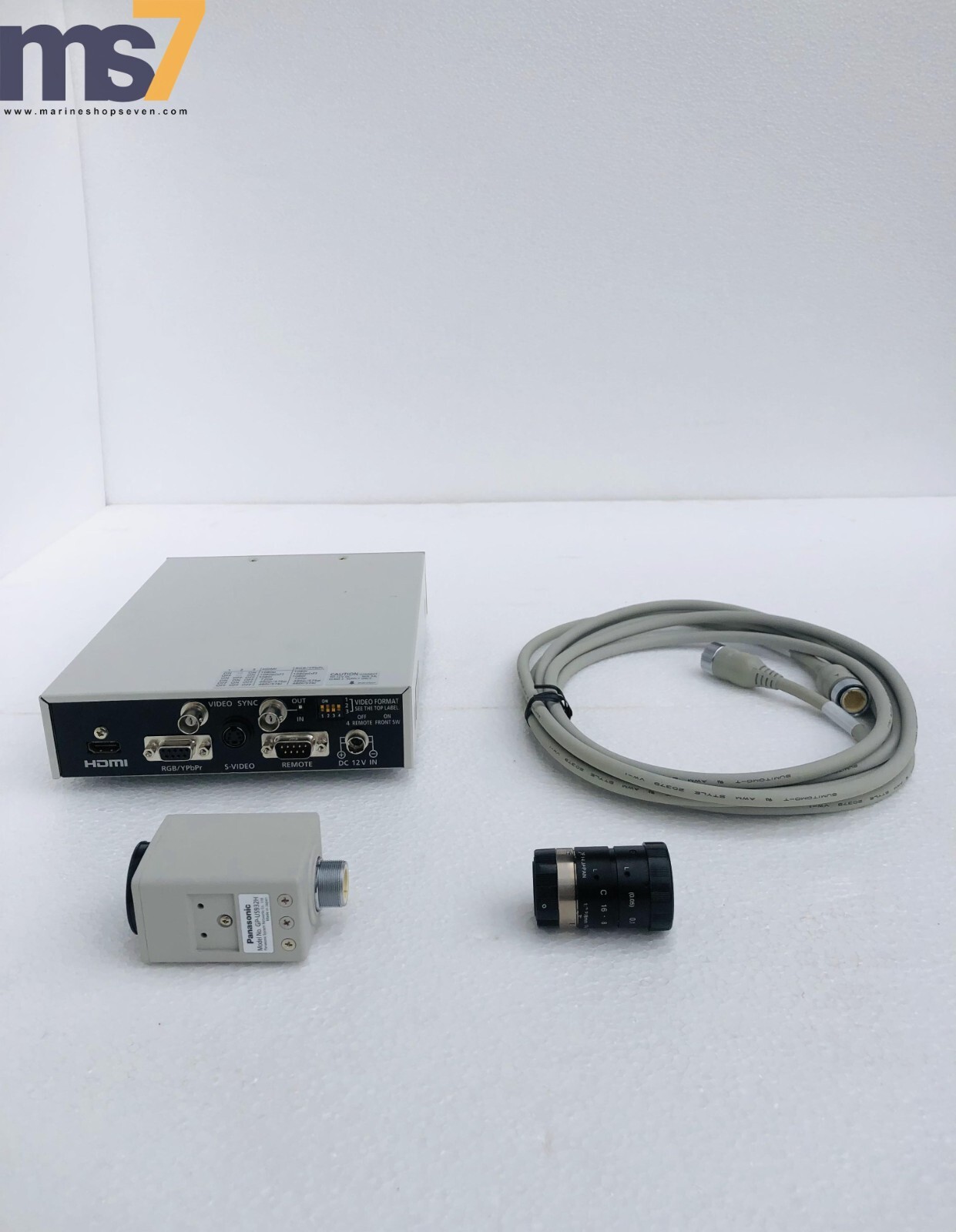 PANASONIC GP-US932CA CAMERA CONTOL UNIT SET W/ GP-US932H COLOR CAMERA HEAD #NEW