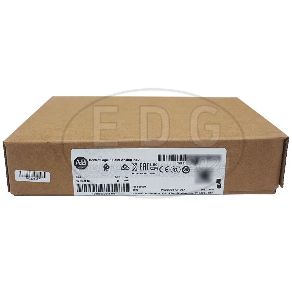 NEW Allen-Bradley 1756-IF8I ControlLogix 8 Point Analog Input Module 1756 IF8I