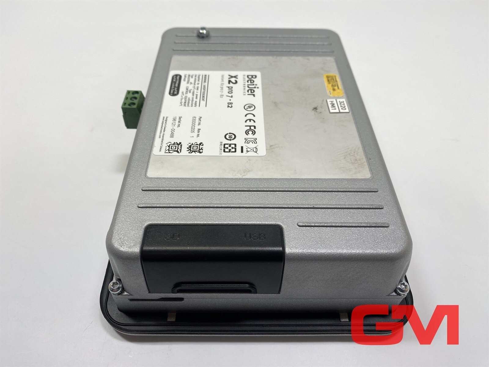 Beijer Display X2 Pro 7 – B2 HMI Panel 630000205 7″ Rev. 1 TFT-LCD