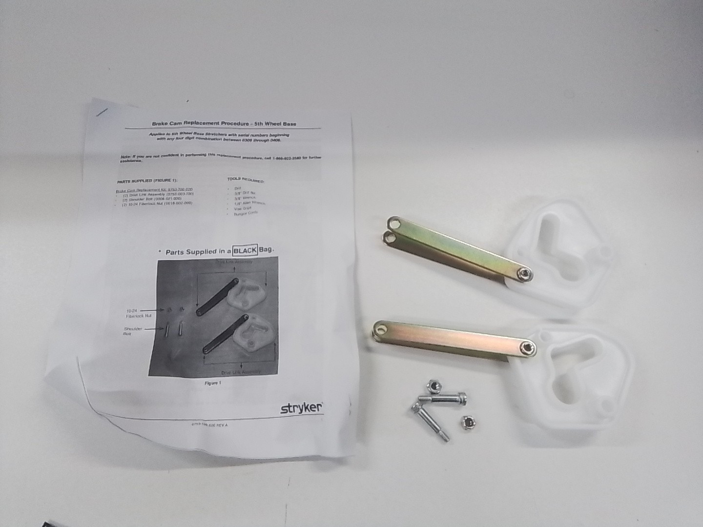 Stryker Stretcher Drive Link Assembly Kit 5th Wheel 0753-700-020