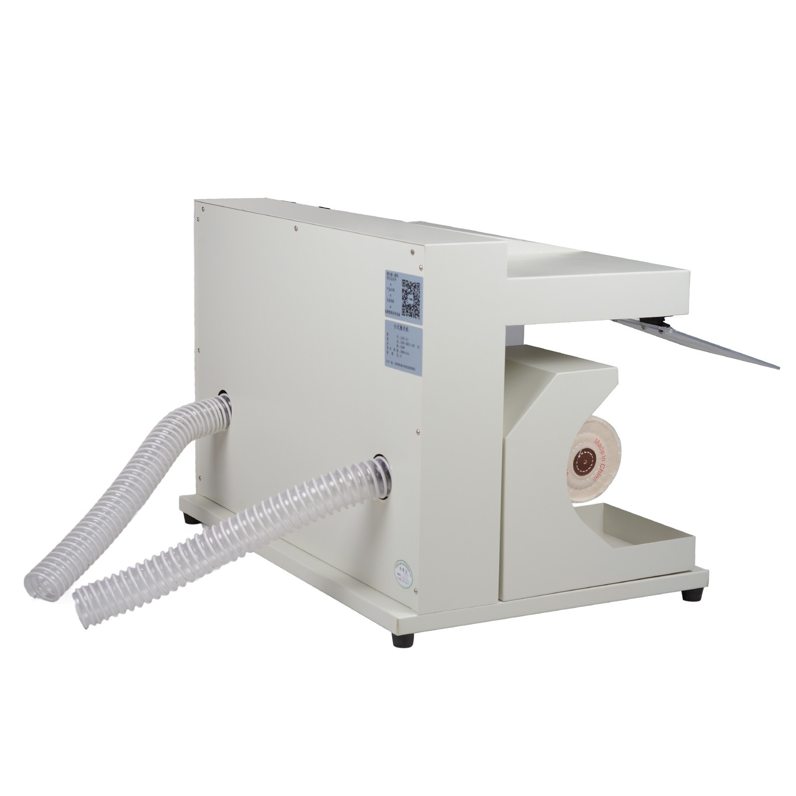 Dental Lab 550W Polishing Lathe Machine 2800rpm with LED Light 2 Big Covers USA