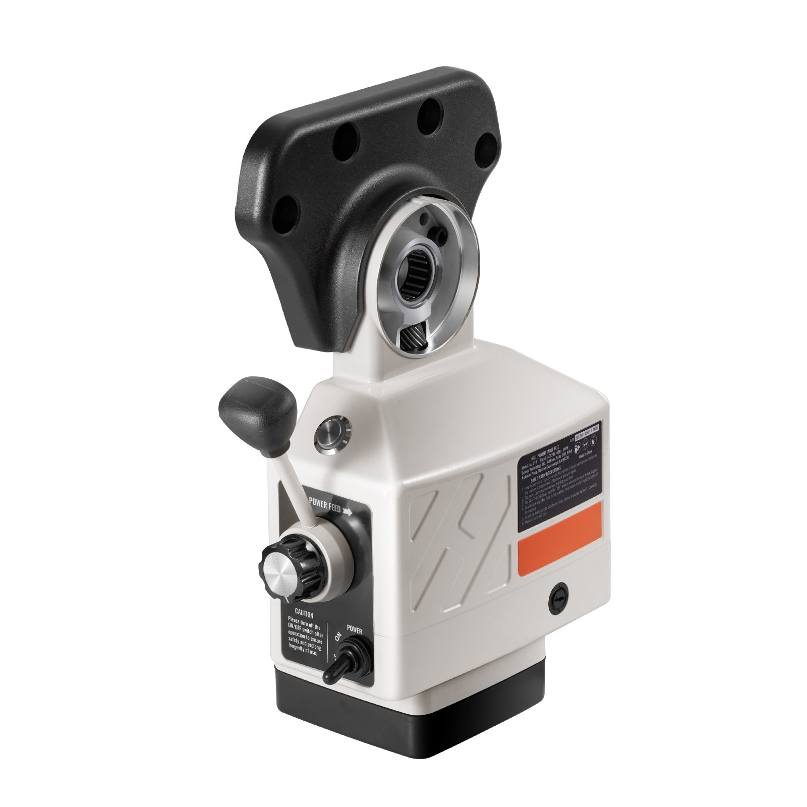 Power Feed X-Axis 150 Lbs Torque for Bridgeport Type Milling Machines 0-200 RPM