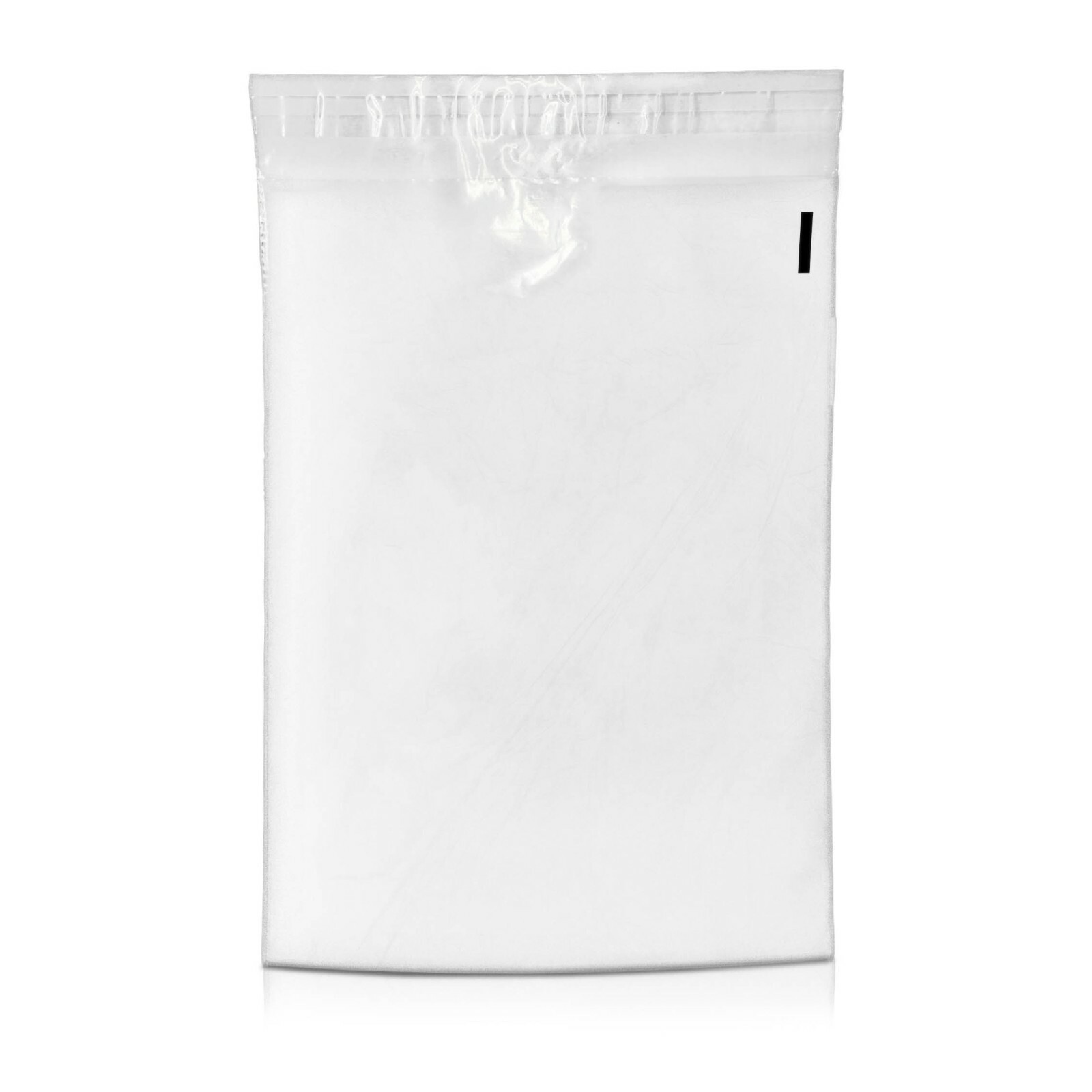 1000 7.5 x 10.5 Premium Clear Plastic Self Seal Lip & Tape Poly Bags 1.5 Mil