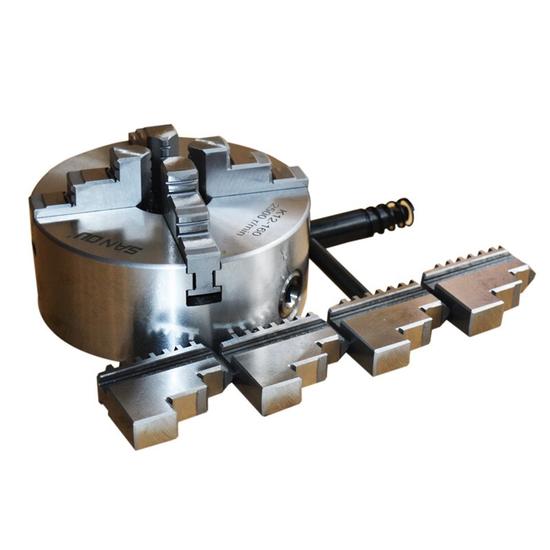 4 Jaw Lathe Chuck 6″ Manual Chuck K12-160 Self-centering Lathe Tool Fixture
