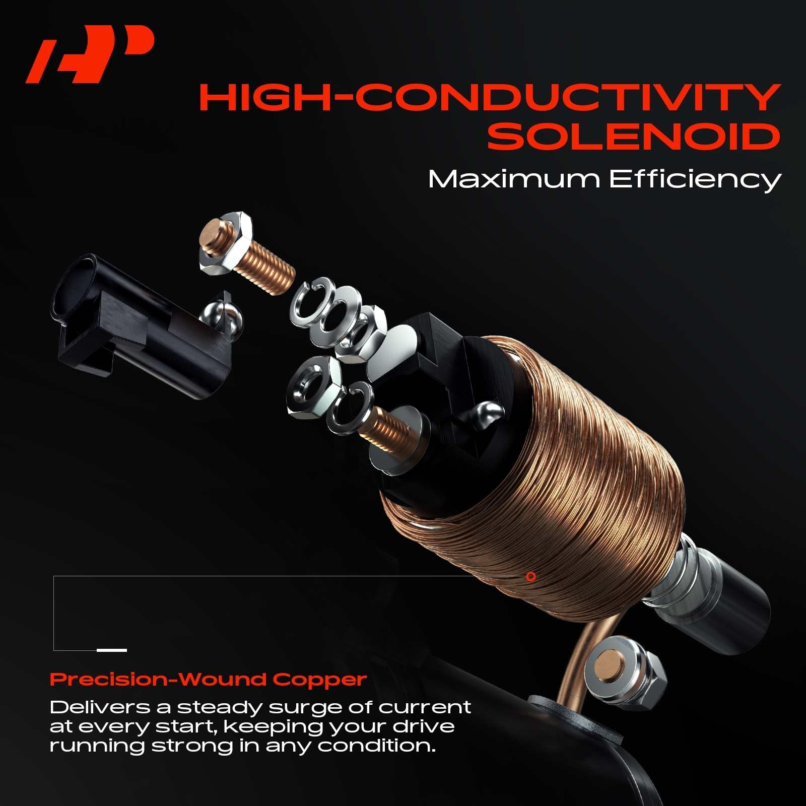 A-Premium Starter Motor Compatible with Chevy Silverado 2500 HD/3500, Avalanche