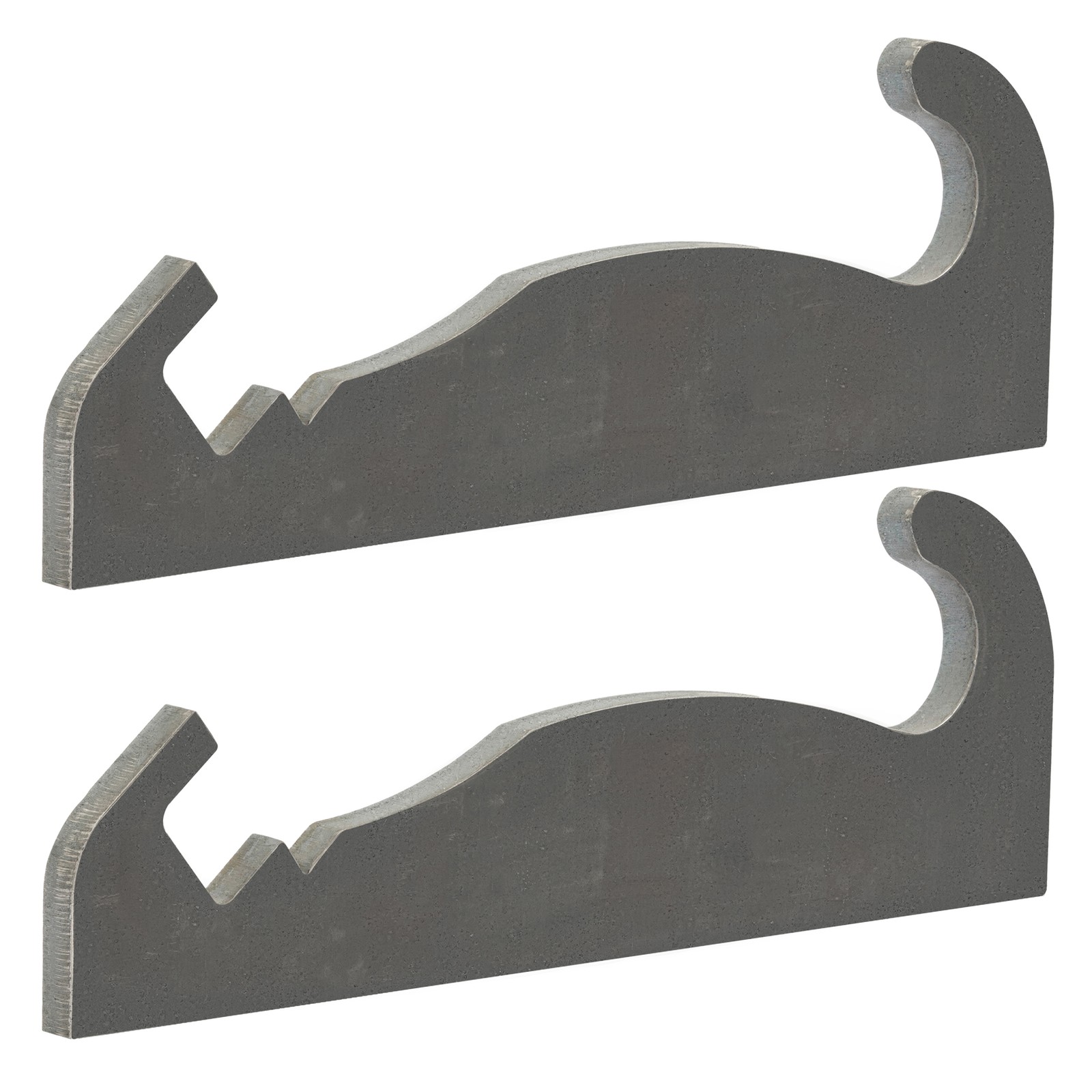 2pcs Steel Quick Attach Bracket 1-1/2″ For Cat Fusion Coupler Loader mounts