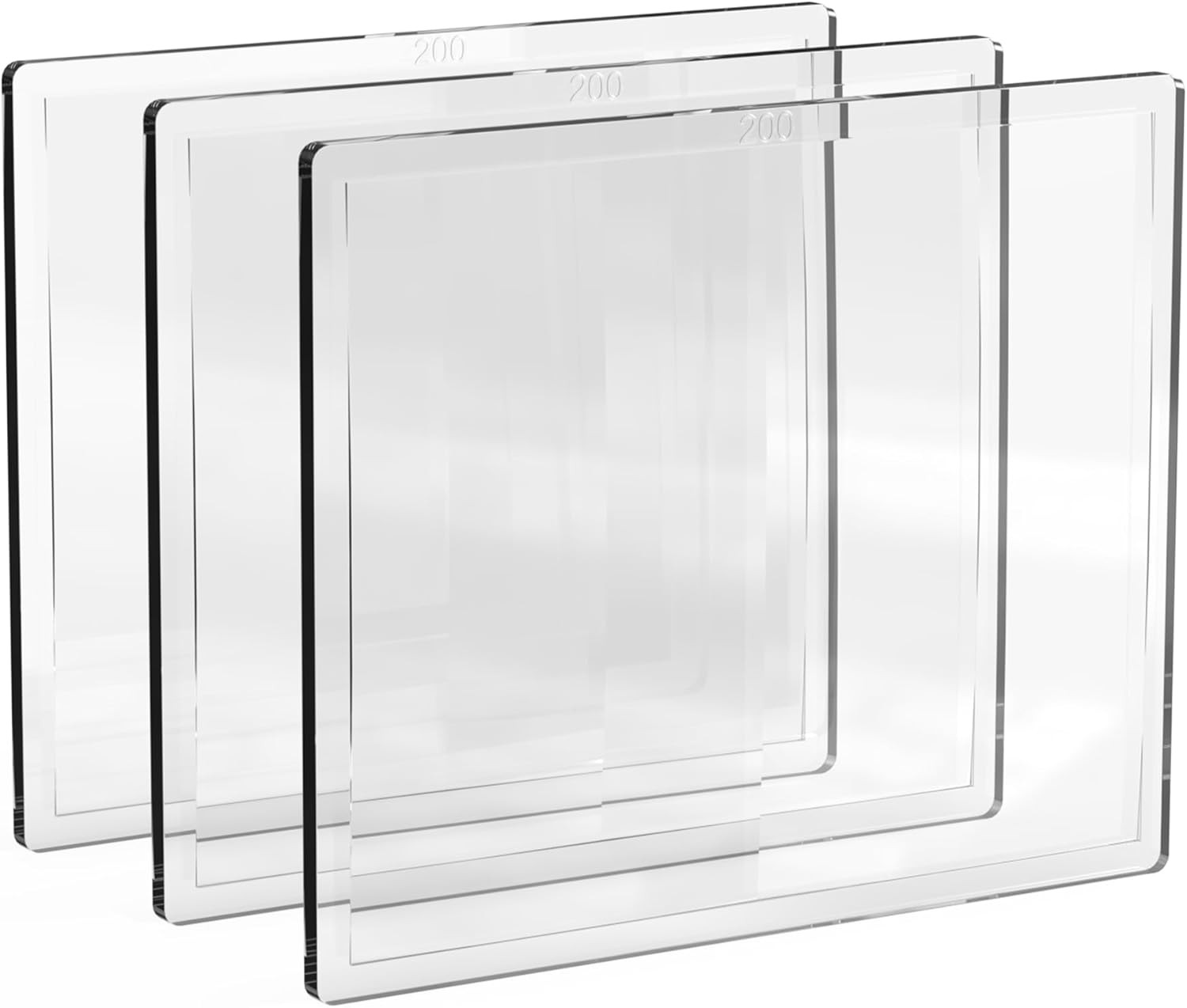 3PCS 3.54″ X 4.25″ Magnification Welding Lens, SONNLER 2.0 Cheater Lens Compatib