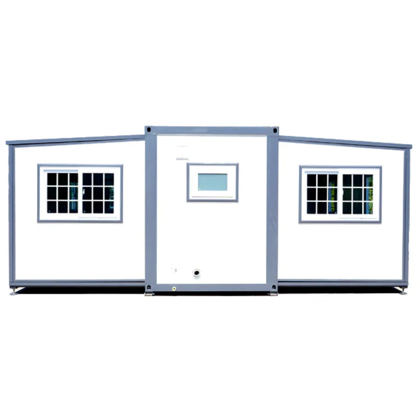 13x20ft Fast Installation Expandable Prefab House Mobile Office W/ Rain Shower