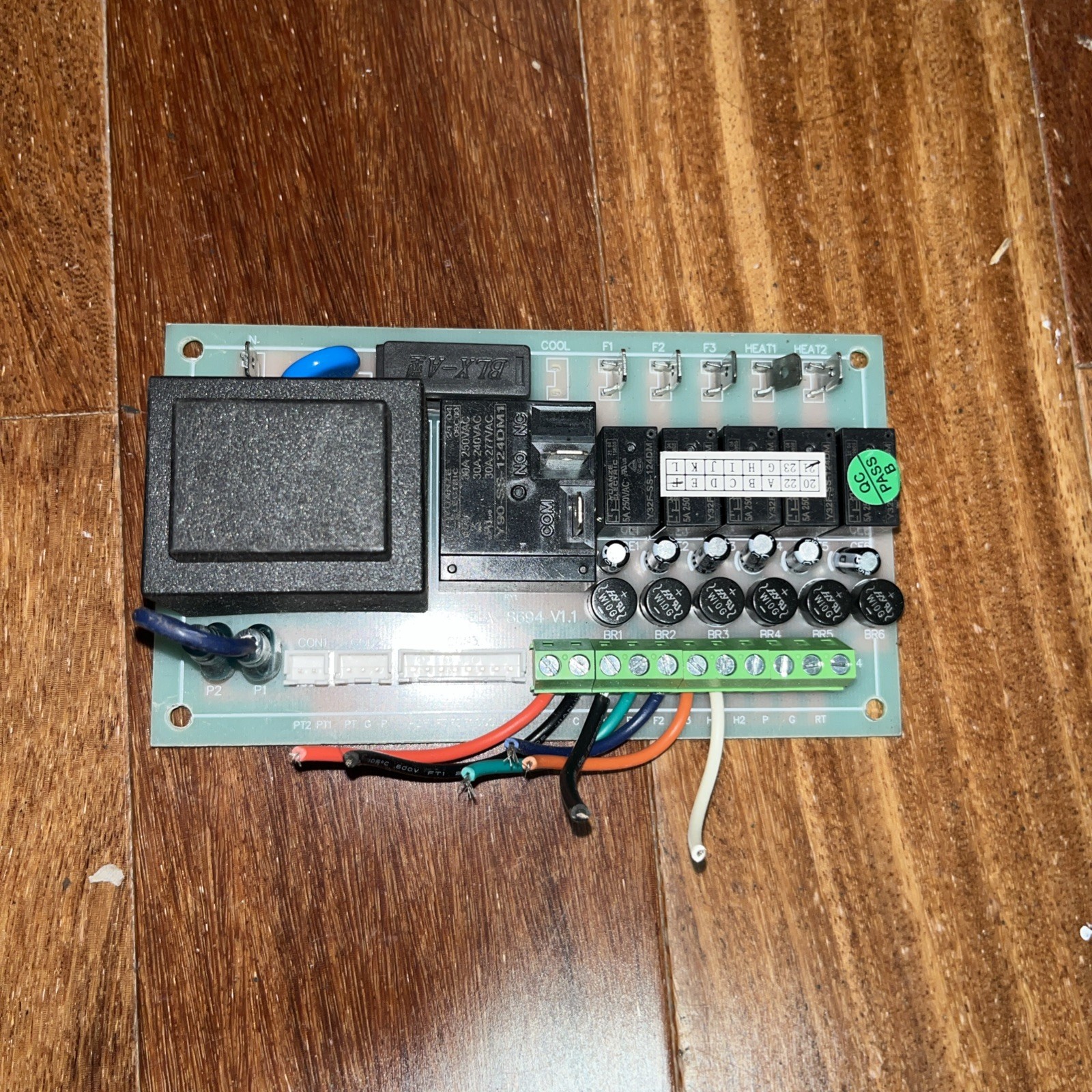 Ice Air RSAN PTAC ELA-8694 Relay Control Board