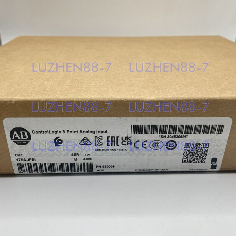 New Allen-Bradley 1756-IF8I SER B ControlLogix 8 Point Analog Input Module AB