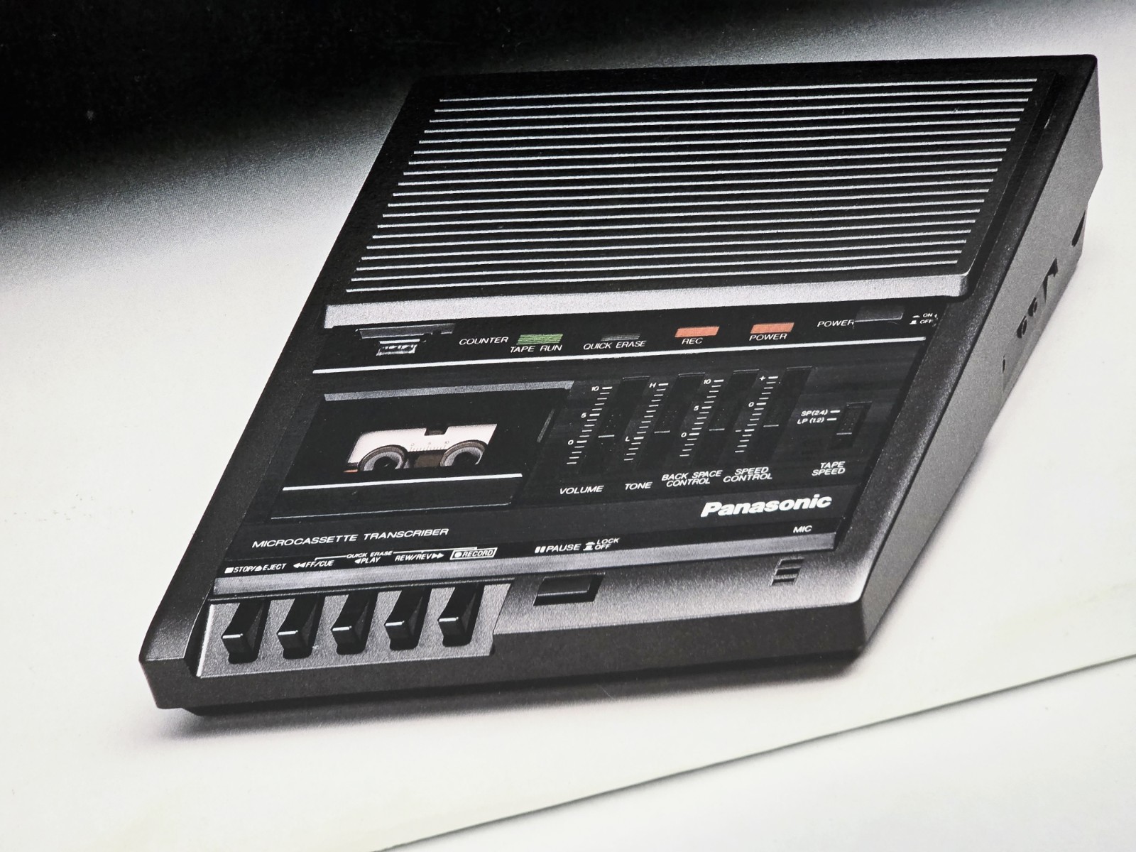 Panasonic RR-930 Microcassetter Trascriber Recorder Foot Controller READ PLEASE