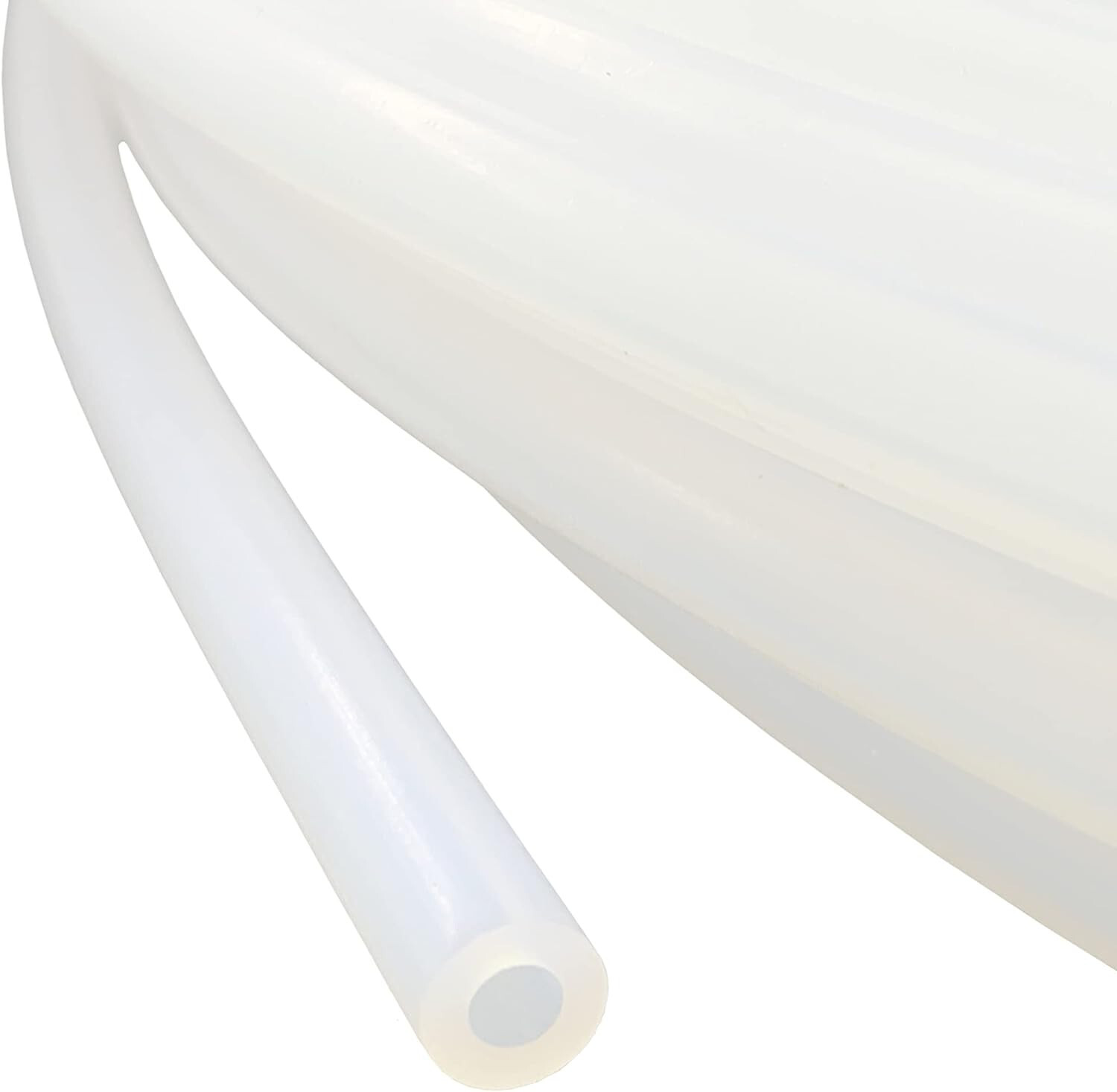 100% Pure Virgin PTFE 1/4 inch OD x 1/8 inch ID, Heavy Wall Tube, Extreme Temp