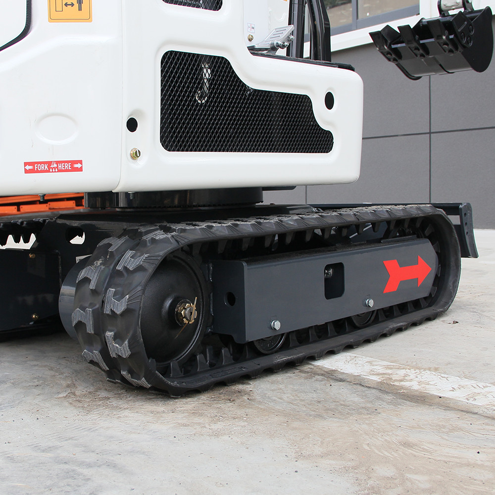 Mini Excavator 1 Ton 13.5hp Mini Digger Crawler Track Gas EPA Engine USA Stock