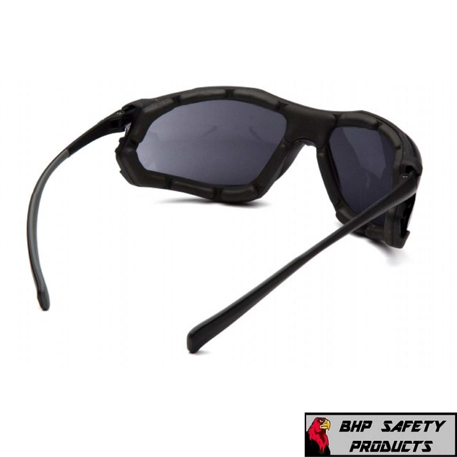 PYRAMEX PROXIMITY GRAY ANTI-FOG FOAM PADDED SAFETY SUNGLASSES Z87+ (1 PAIR)