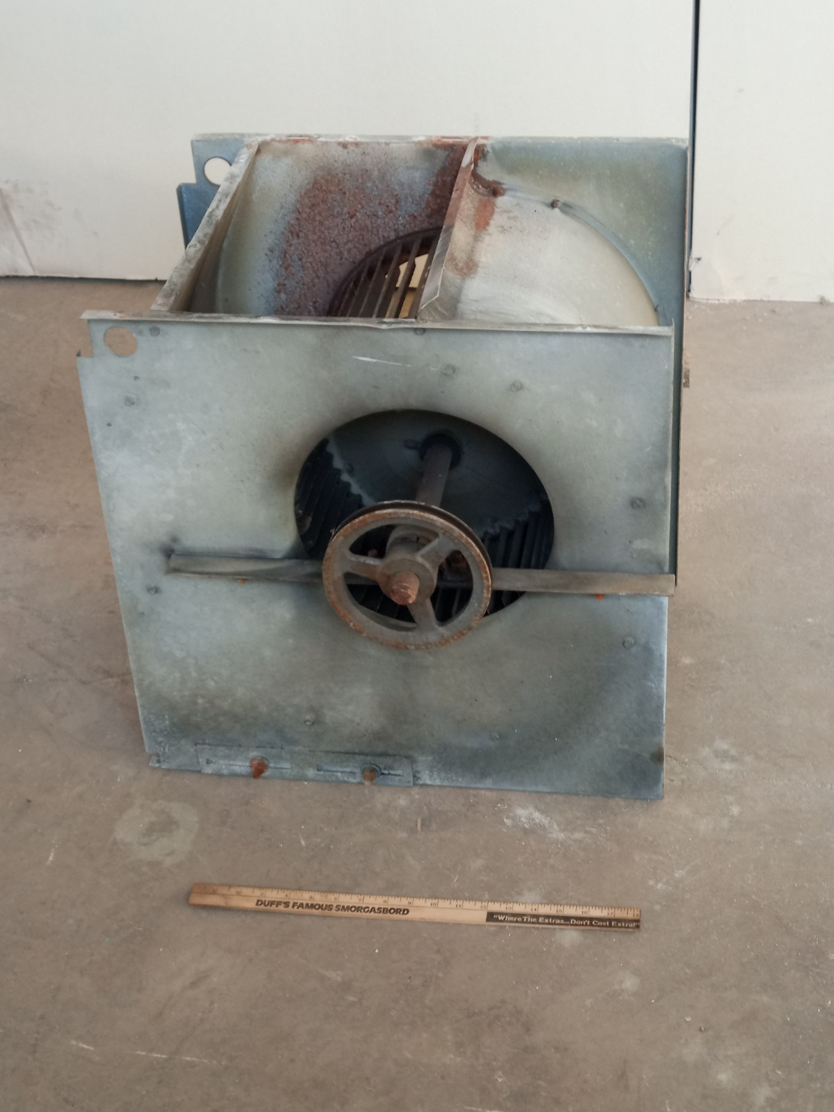 HVAC Squirrel Cage Rotor Design Industrial Belt-Driven Centrifugal Blower Fan