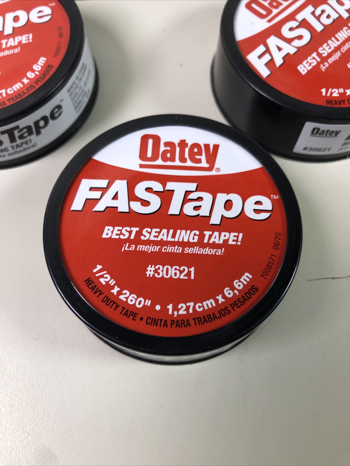 Oatey Fastape 1/2 in. x 260 in. PTFE Thread Seal Tape (5 Pack) New