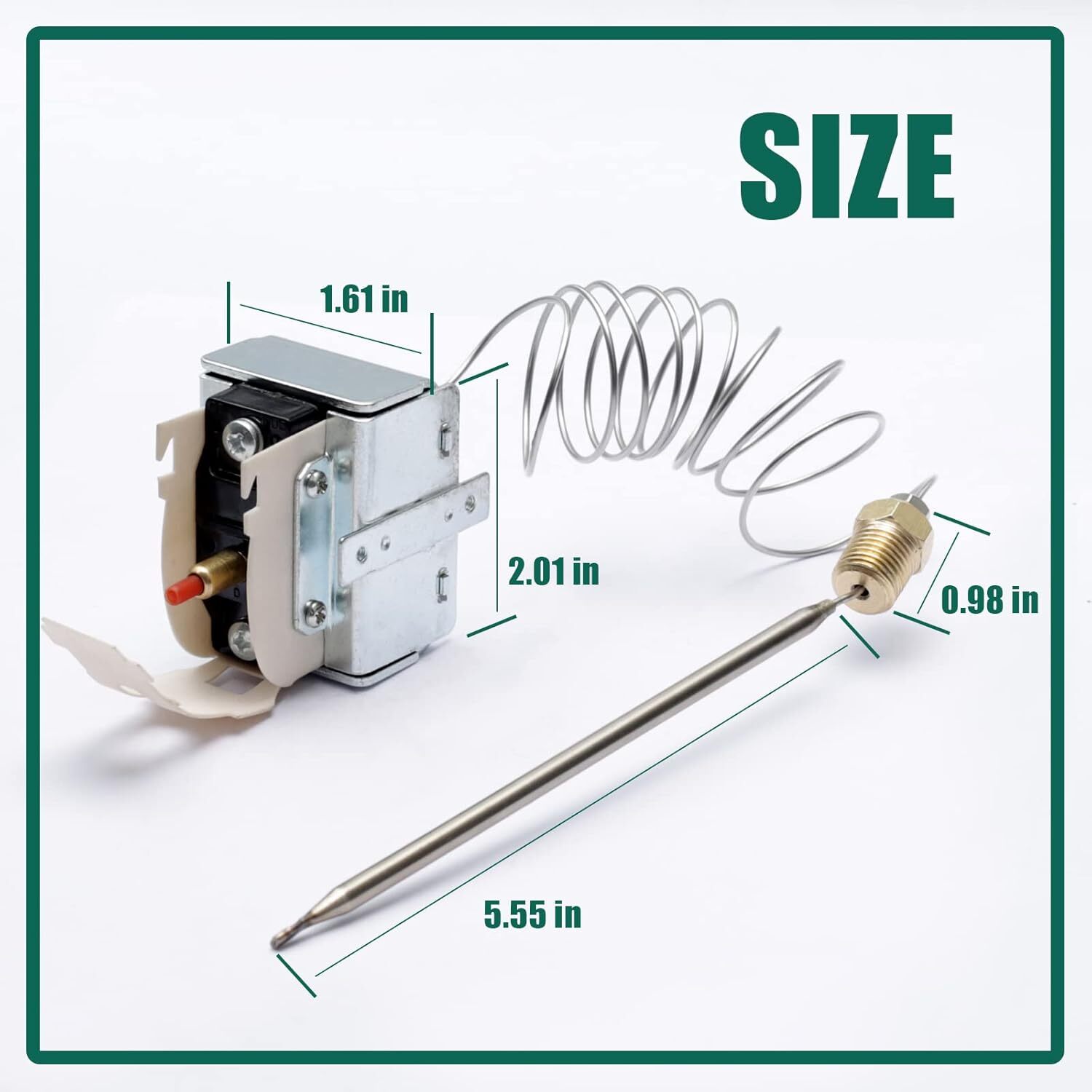 PP10084 High Limit Switch For Pitco Fryers Hi Limit Safety Thermostat 450F 45C+