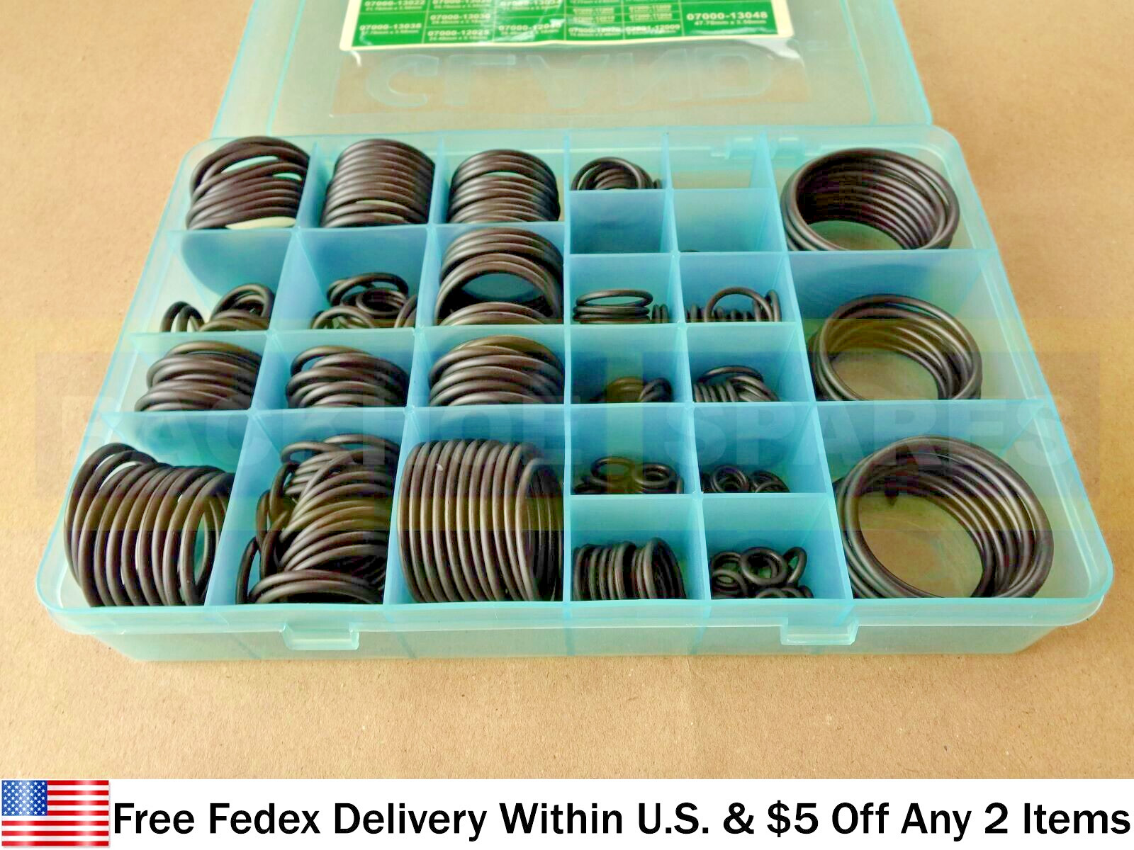 KOMATSU PARTS – GLANT MASTER O RING SEAL KIT, 435 PCS. NITRILE MATERIAL 90 SHORE