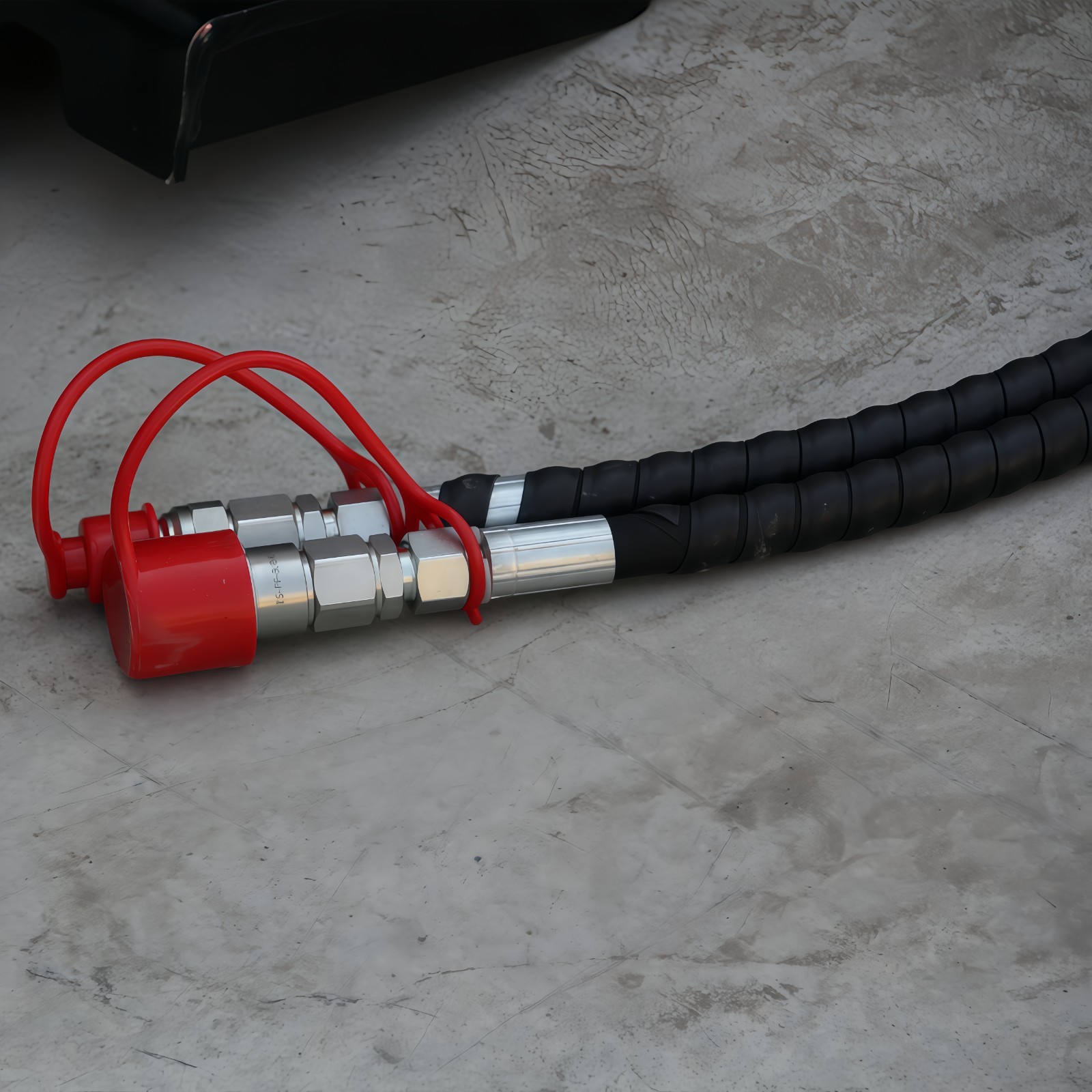 Hydraulic Auger For Mini Skid Steer Loader Attachment Post Hole Drill Free Ship