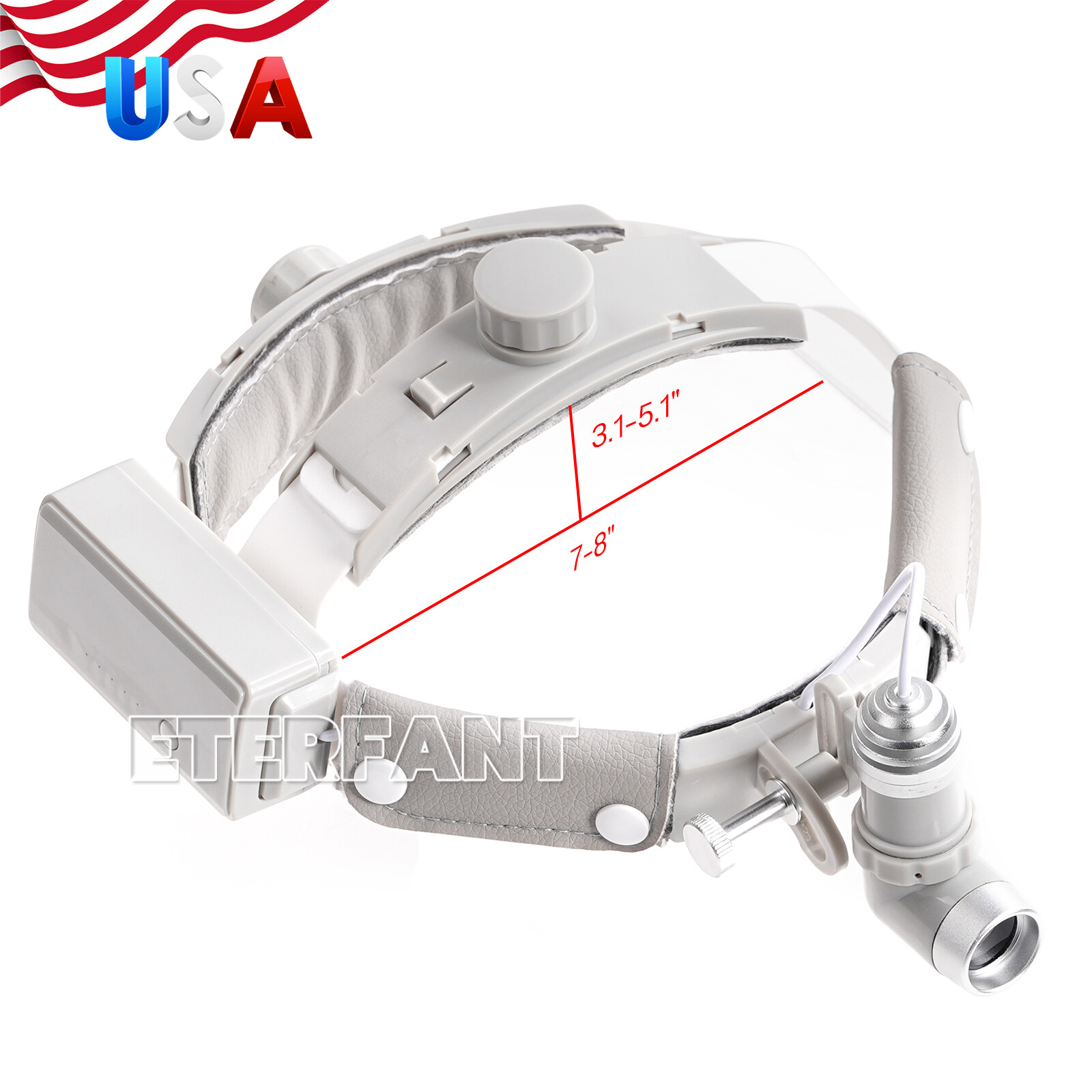 Dental 10W LED Medical Headband Head Light Good Light Spot ENT Specific Headlamp