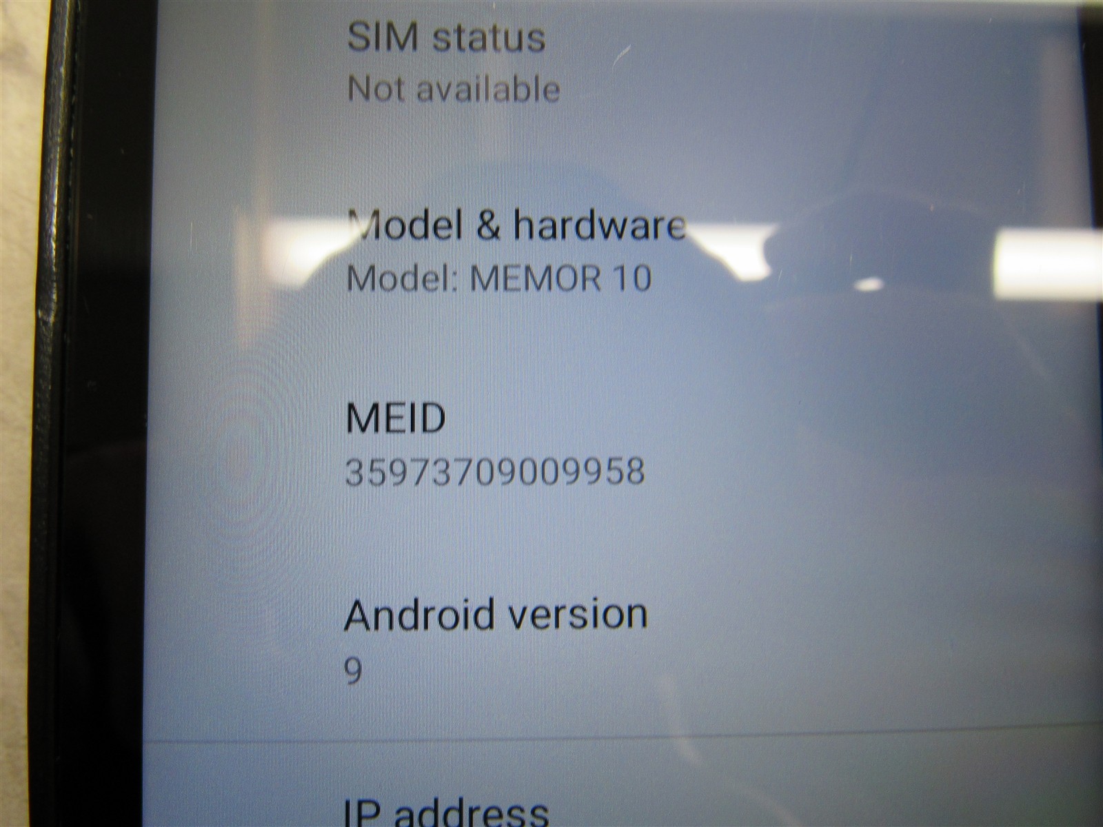 4 LOT Datalogic Memor 10 Mobile Computer 944350004 Android 10 + 9 + 8.1 +Battery