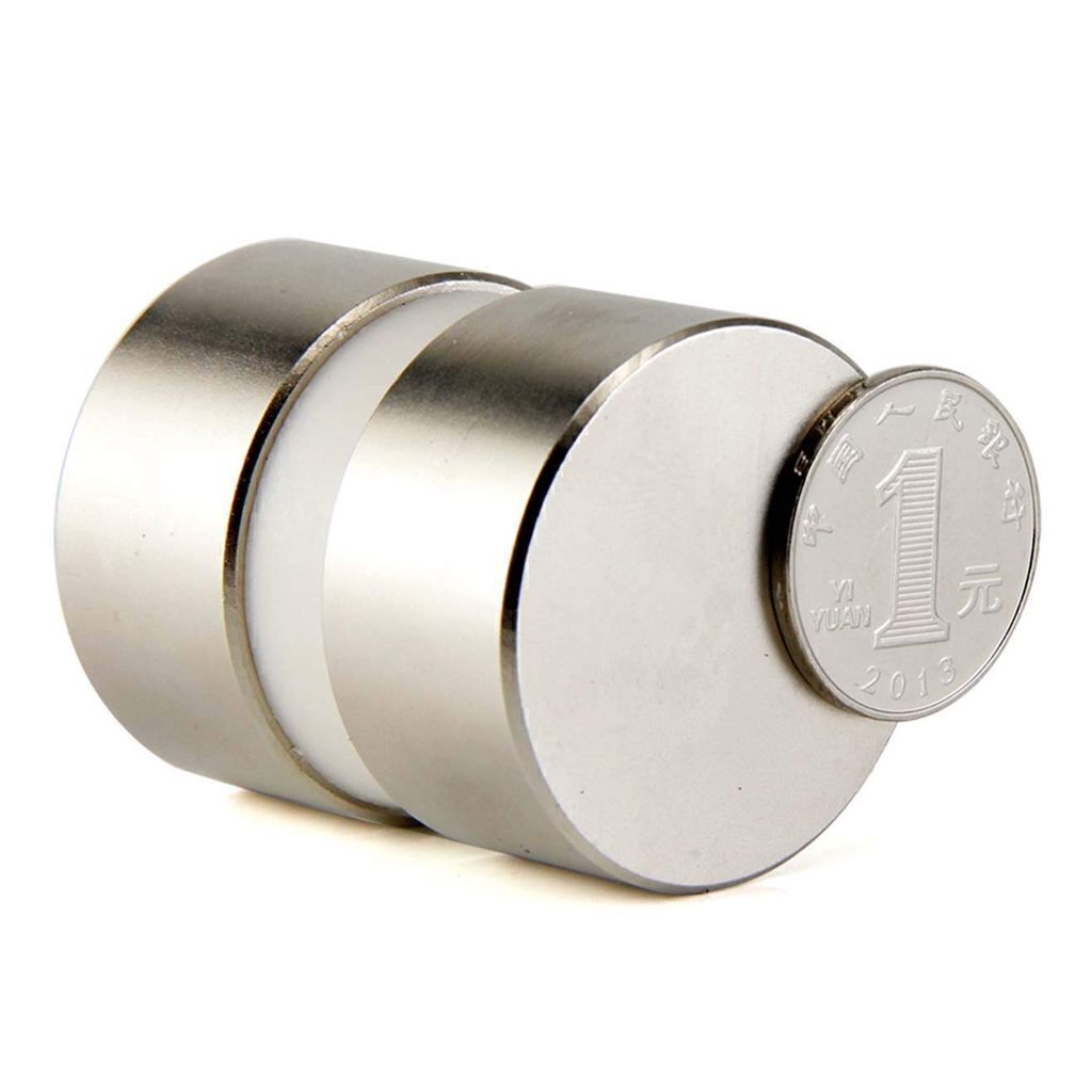 1.6inchx0.8inch Powerful Neodymium Rare Earth Large Cylinder Magnet N52 Round US