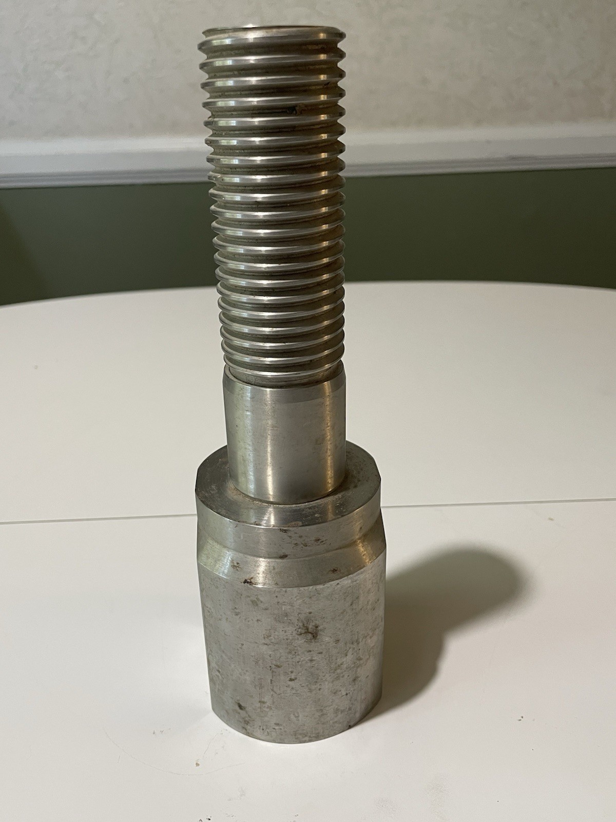 Industrial Hydraulic Valve Body Manifold Housing 9.75” 10 lb Appears Stainless