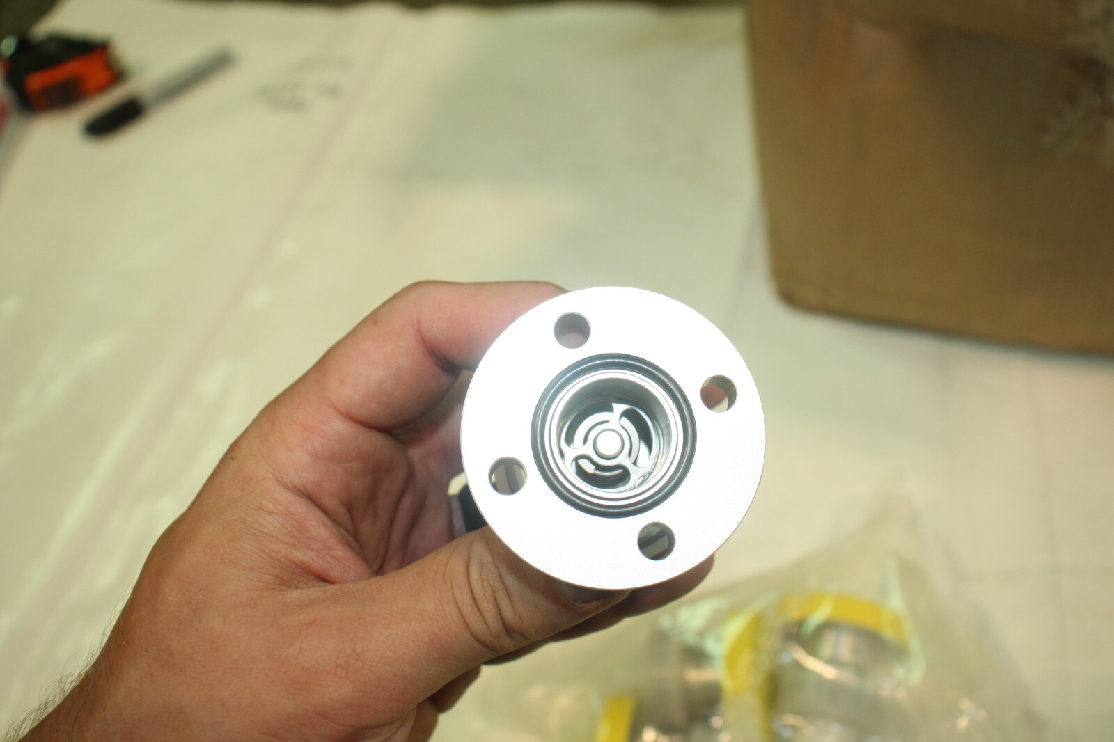 Lot of 4 Dilo SF6 Gas Coupling 1023194 Flange DN20