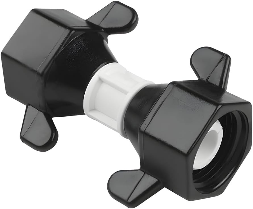 SEAFLO 1/2″ FNPT x 1/2″ Barb Straight Pump Fitting 2-Pack SHURFLO Fit