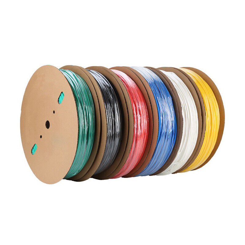 1.7:1 Flexible Silicone Heat Shrink Shrinkable Tube Tubing One Meter White 200°