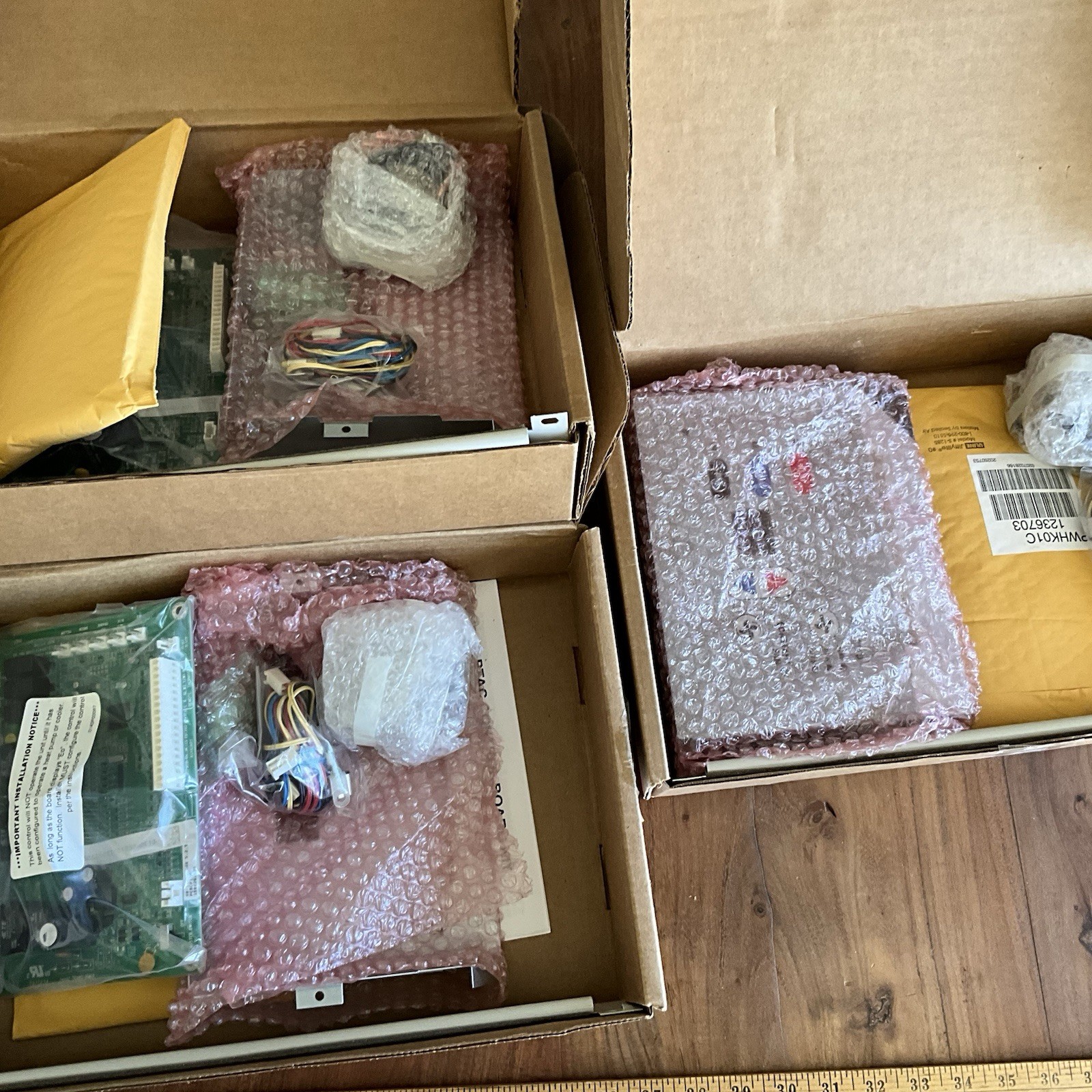 3 Amana PTAC Control Board Kit RSKP0009 with Wiring and Instructions