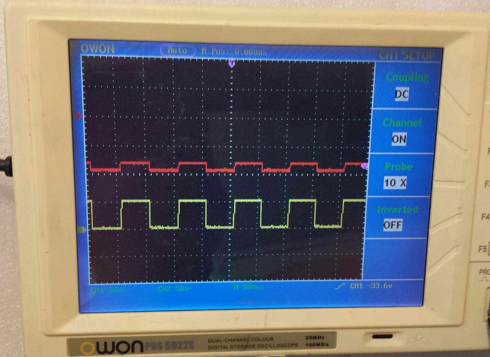 OWON PDS 5022S 25MHz-100MS/s two Channel Digital Oscilloscope PDS5022s