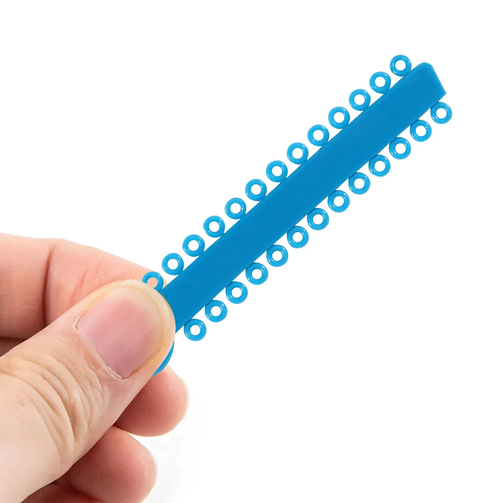 45 Color Dental Elastic Ligature Ties Rubber Power Bands for Orthodontic Braces