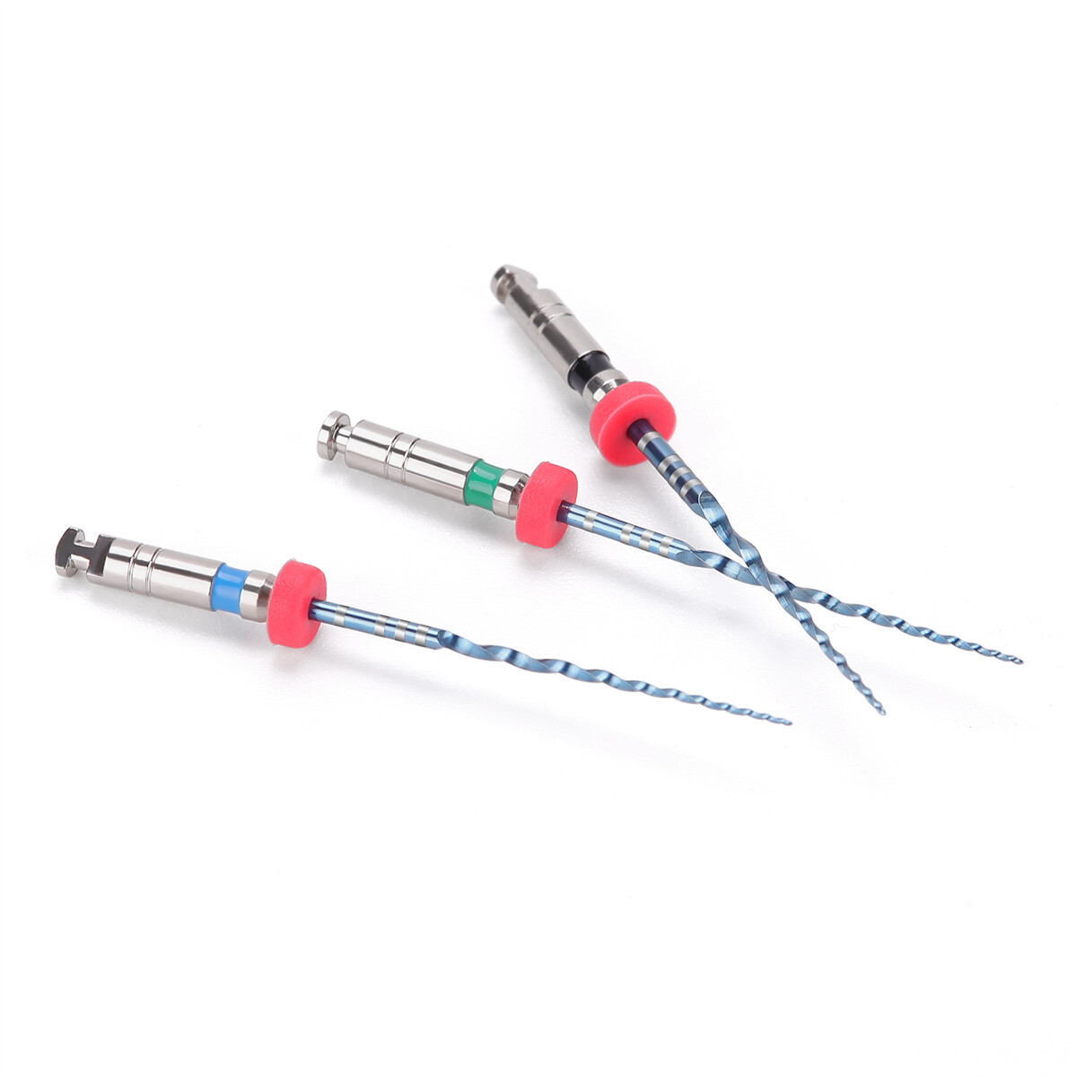 Limas Niti V Blue para Endodoncia – Rotatorias para Motor, 21mm / 25mm