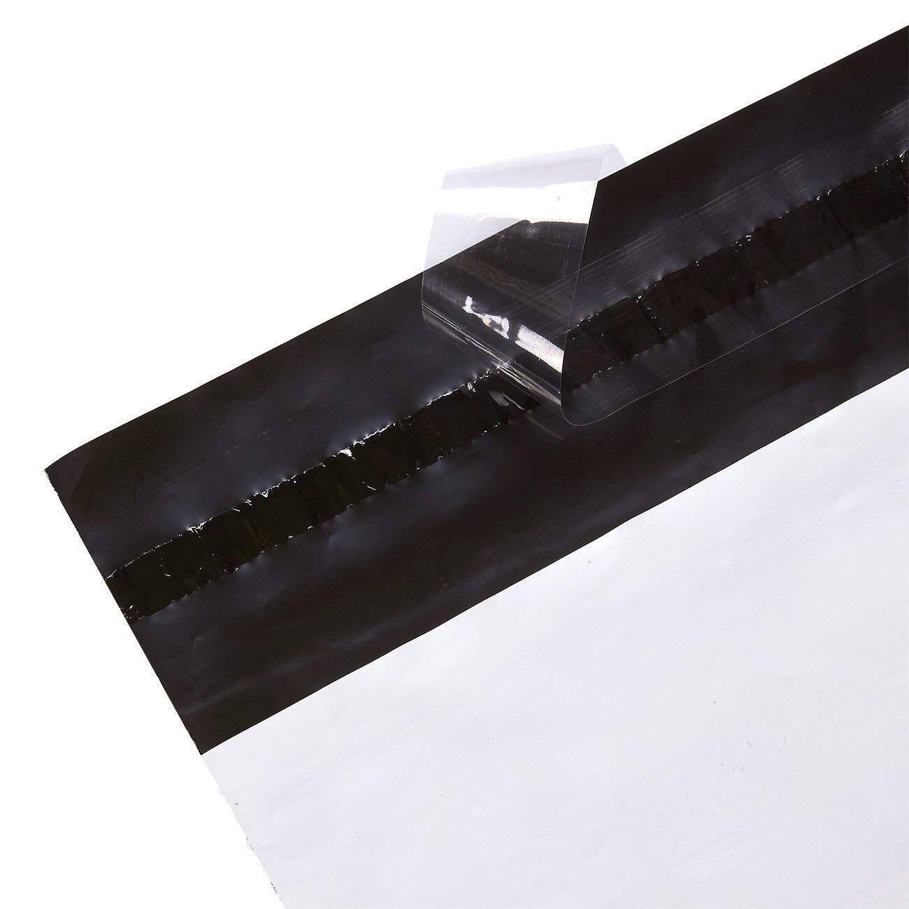 100 Poly Mailers Shipping Envelopes Plastic Mail Packing Bags 2.5Mil Choose Size