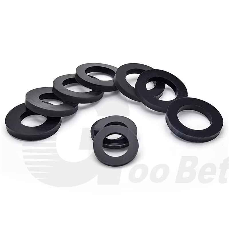 EPDM Rubber Flat Washers 4 packs M5x18x2mm, 1 pack M5x30x2mm, 1 pack M8x30x2mm