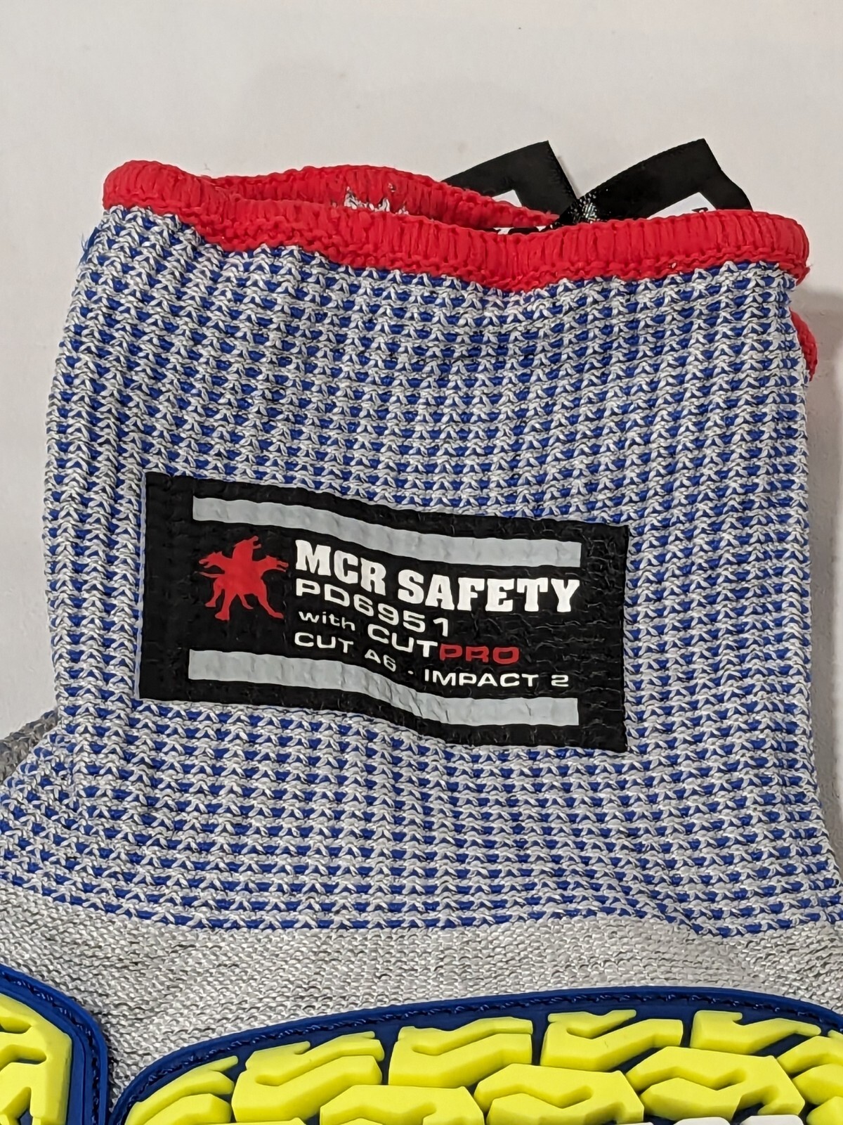 Mcr Safety Predator Mechanic Work Glove ANSI Cut A6 Sz XXL Qty 2 Pairs PD6951XXL
